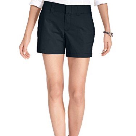 Tommy Hilfiger Navy Chino Shorts - Picture 2 of 13